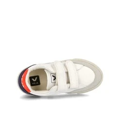 Veja Small V-12 Velcro Chromefree Leather -Mode Sneaker Geschäft vsv052399j 5