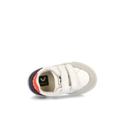 Veja Small V-12 Velcro Chromefree Leather -Mode Sneaker Geschäft vsv052399k 5